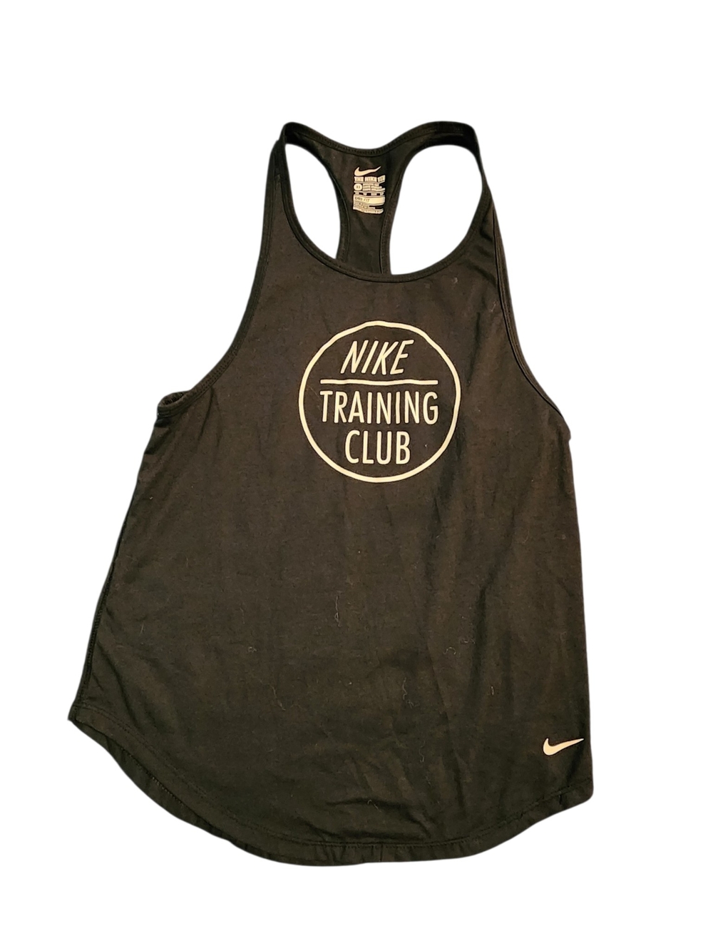 Nike Black Training Club Racerback Tank Top